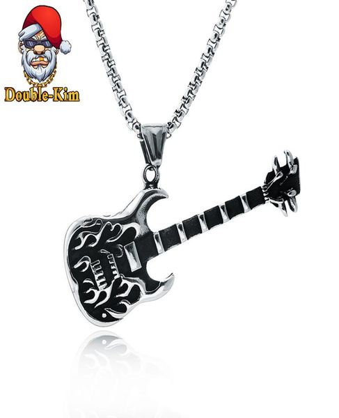 vintage guitar necklace hiphop rock street culture titanium stainless steel classic chain necklace fashion man exquisite gift2454832, Silver
vintage guitar necklace hiphop rock street culture titanium stainless steel classic chain necklace fashion man exquisite gift2454832, Silver