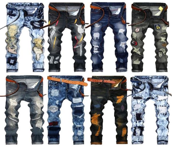 fashion vintage mens ripped jeans pants slim fit distressed hip hop denim cool male novelty streetwear jean trousers 9630840, Blue
fashion vintage mens ripped jeans pants slim fit distressed hip hop denim cool male novelty streetwear jean trousers 9630840, Blue