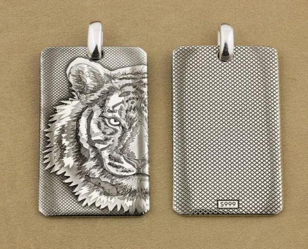linsion deep laser engraved 999 silver tiger king dogtag high details mens biker punk pendant 9x027s just pendant8311749
linsion deep laser engraved 999 silver tiger king dogtag high details mens biker punk pendant 9x027s just pendant8311749