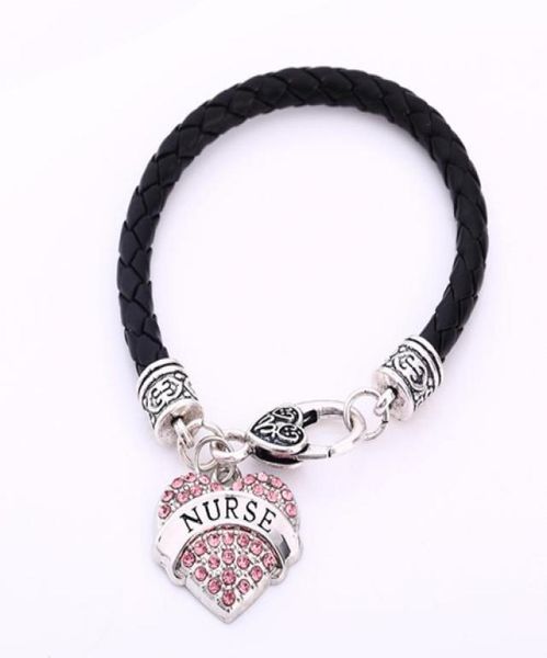 leather bracelet word nurse pendant friendship necklace for menwomen colorful heart necklaces crystal heart lobster clasp 10pcsl4682075, Golden;silver
leather bracelet word nurse pendant friendship necklace for menwomen colorful heart necklaces crystal heart lobster clasp 10pcsl4682075, Golden;silver
