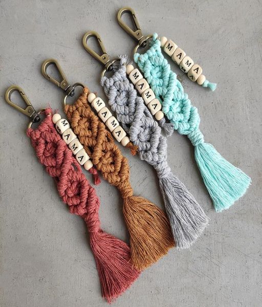 wood beads mama keychain macrame boho weave fringe tassel bekind key chain bag accessories mother039s day gift6030924, Slivery;golden 
wood beads mama keychain macrame boho weave fringe tassel bekind key chain bag accessories mother039s day gift6030924, Slivery;golden