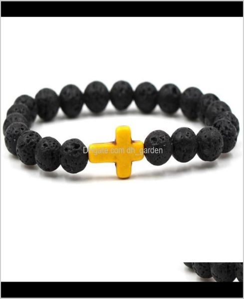 beaded strands drop delivery 2021 black lava stone beads cross charm bracelet essential oil per diffuser bracelets women yoga jewe2969337
beaded strands drop delivery 2021 black lava stone beads cross charm bracelet essential oil per diffuser bracelets women yoga jewe2969337