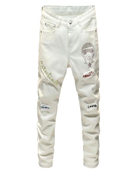 sokotoo men039s fashion crystal patchwork white jeans streetwear slim fit patch design stretch denim pants3455849, Blue
sokotoo men039s fashion crystal patchwork white jeans streetwear slim fit patch design stretch denim pants3455849, Blue