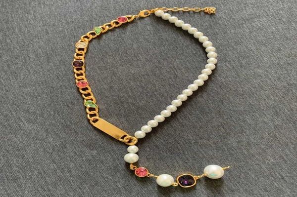 2021 brand fashion jewelry women vintage pearls chain colorful crystal pearls chain necklace party fine new design7294400, Silver
2021 brand fashion jewelry women vintage pearls chain colorful crystal pearls chain necklace party fine new design7294400, Silver