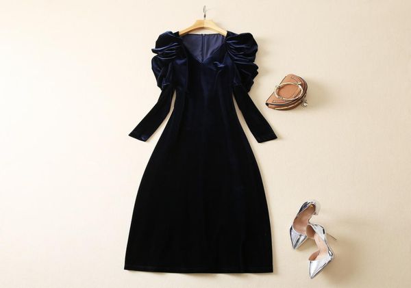 casual dresses european and american women039s clothing for autumnwinter 2022 longsleeved puffed sleeve vneck fashion velvet2360818, Black;gray
casual dresses european and american women039s clothing for autumnwinter 2022 longsleeved puffed sleeve vneck fashion velvet2360818, Black;gray