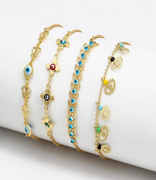 gold evil blue eye bracelets lucky turkish eyes charm bracelet for women girls beach jewelry party gift 10 styles whole2490965, Golden;silver
gold evil blue eye bracelets lucky turkish eyes charm bracelet for women girls beach jewelry party gift 10 styles whole2490965, Golden;silver