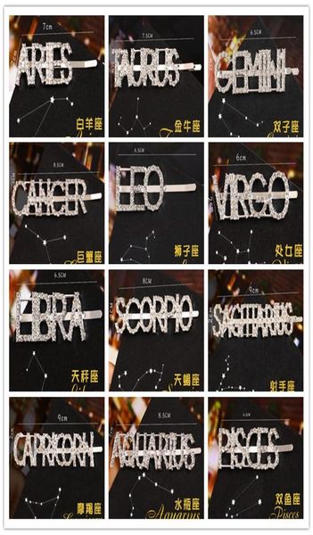 letter rhinestone hairpins 12 constellations women hair clips pins barrettes accessories for women girls hair hairclip hairgrip he7822305, Golden;silver
letter rhinestone hairpins 12 constellations women hair clips pins barrettes accessories for women girls hair hairclip hairgrip he7822305, Golden;silver