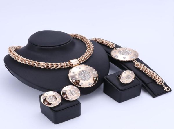 luxury big dubai gold color crystal jewelry sets fashion nigerian wedding african beads costume necklace bangle earring ring6758617, Slivery;golden
luxury big dubai gold color crystal jewelry sets fashion nigerian wedding african beads costume necklace bangle earring ring6758617, Slivery;golden