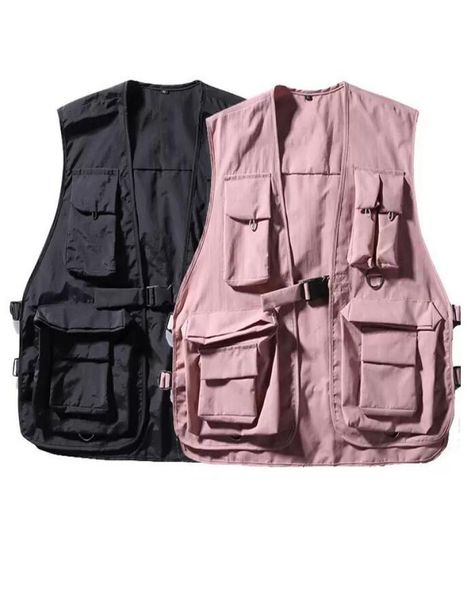 hip hop loose vest sportswear mens pink cargo waistcoat with pockets jacket coat streetwear tactical vests sweatshirts9822800, Black;white
hip hop loose vest sportswear mens pink cargo waistcoat with pockets jacket coat streetwear tactical vests sweatshirts9822800, Black;white