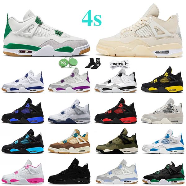 2023 og original jumpman 4 basketball shoes sail pine green light blue black cat 4s bred thunder white oreo infrared fire red canvas women m
2023 og original jumpman 4 basketball shoes sail pine green light blue black cat 4s bred thunder white oreo infrared fire red canvas women m