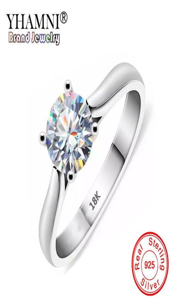 with certificate luxury ring 18k white gold solitaire 8mm 20ct zirconia diamond wedding rings for women sterling silver 925 jewel9917771, Slivery;golden
with certificate luxury ring 18k white gold solitaire 8mm 20ct zirconia diamond wedding rings for women sterling silver 925 jewel9917771, Slivery;golden
