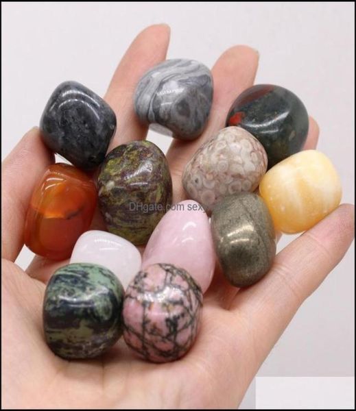 

loose gemstones loose chakra healing reiki natural tumbled stone irregar polishing rock quartz yoga meditation energy stones bead 5559732, Black