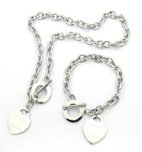 christmas gift 925 silver love anys necklace bracelet set wedding statement jewelry heart pendant necklaces bangle sets 2 in 19734611, Black
christmas gift 925 silver love anys necklace bracelet set wedding statement jewelry heart pendant necklaces bangle sets 2 in 19734611, Black