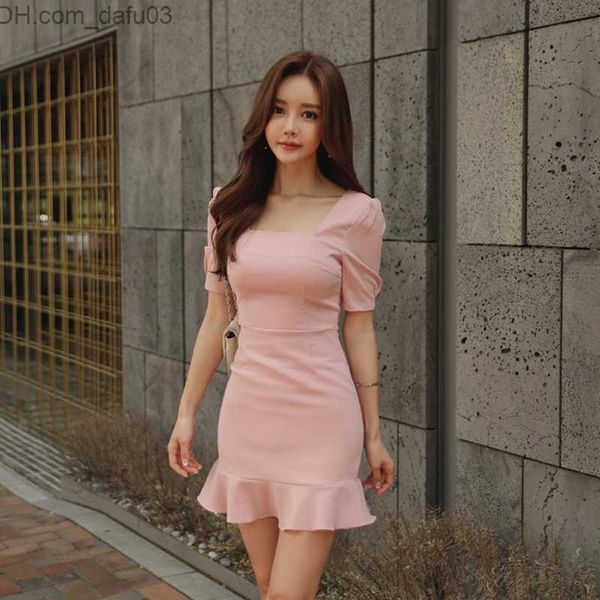 urban dresses 2023 pink mermaid skinny dress summer women's short sleeve square neckline mini dress casual office elegant women's, White;black
urban dresses 2023 pink mermaid skinny dress summer women's short sleeve square neckline mini dress casual office elegant women's, White;black