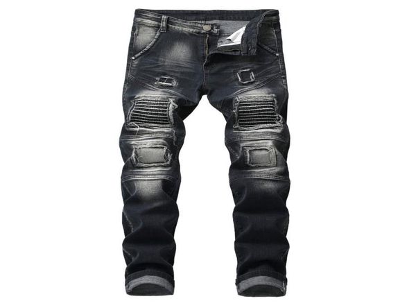 mens winter jeans hip hop rock men pants clothes jean homme distressed ripped denim biker jeans masculino5383148, Blue
mens winter jeans hip hop rock men pants clothes jean homme distressed ripped denim biker jeans masculino5383148, Blue