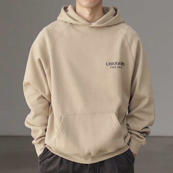 men's hoodies sweatshirts autumn and winter american retro heavyweight velvet letter printed hooded washed youth casual loose sweatshir, Black
men's hoodies sweatshirts autumn and winter american retro heavyweight velvet letter printed hooded washed youth casual loose sweatshir, Black
