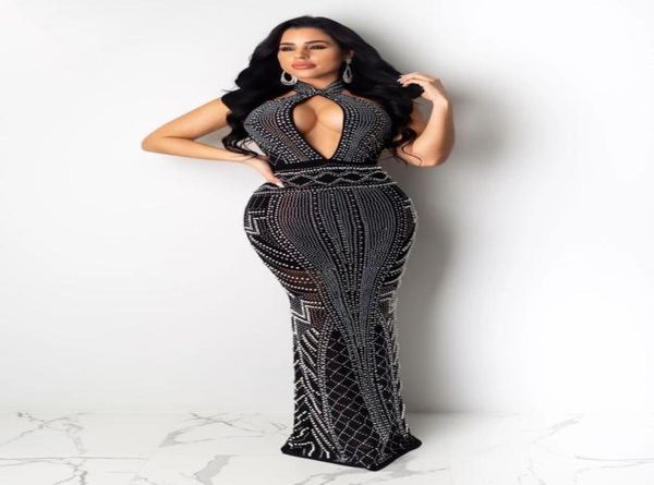 women floor length evening dresses black rhine halter maxi prom dress bling plaid sheer mesh hole long bodycon party dre4415198, White;black
women floor length evening dresses black rhine halter maxi prom dress bling plaid sheer mesh hole long bodycon party dre4415198, White;black