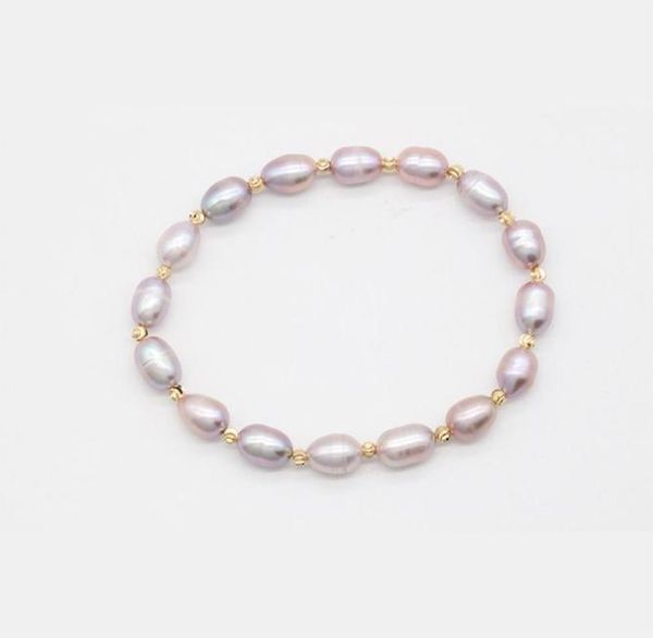 78mm natural freshwater cultured oval pearl bracelet rice shape pearl stretch bangle bracelet love wish with gold plated charm2653105, Black
78mm natural freshwater cultured oval pearl bracelet rice shape pearl stretch bangle bracelet love wish with gold plated charm2653105, Black