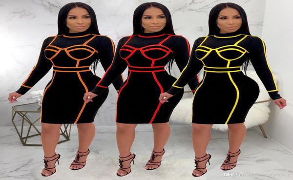 2019 hisimple fluorescence color trim bodycon midi dress o neck long sleeve fashion party dress women clubwear reflective out2366898, Black;gray
2019 hisimple fluorescence color trim bodycon midi dress o neck long sleeve fashion party dress women clubwear reflective out2366898, Black;gray