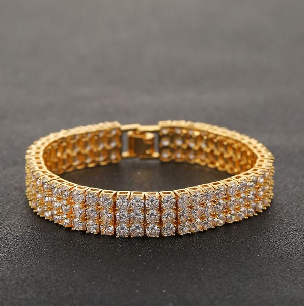 who hip hop 3 row tennis chain gold silver cubic zirconia iced out cz stones bracelet9199011, Golden;silver
who hip hop 3 row tennis chain gold silver cubic zirconia iced out cz stones bracelet9199011, Golden;silver