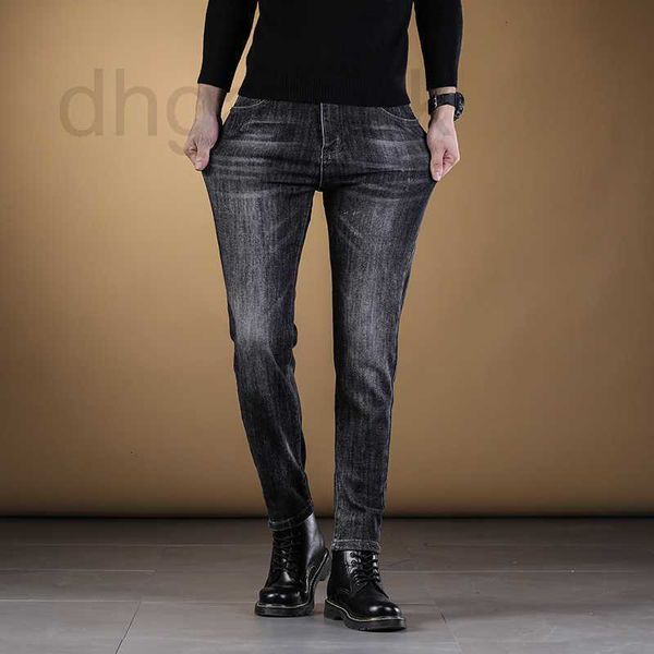 men's jeans designer autumn winter fashion brand small straight tube plush thickened korean version casual high end embroidery pants me, Blue
men's jeans designer autumn winter fashion brand small straight tube plush thickened korean version casual high end embroidery pants me, Blue