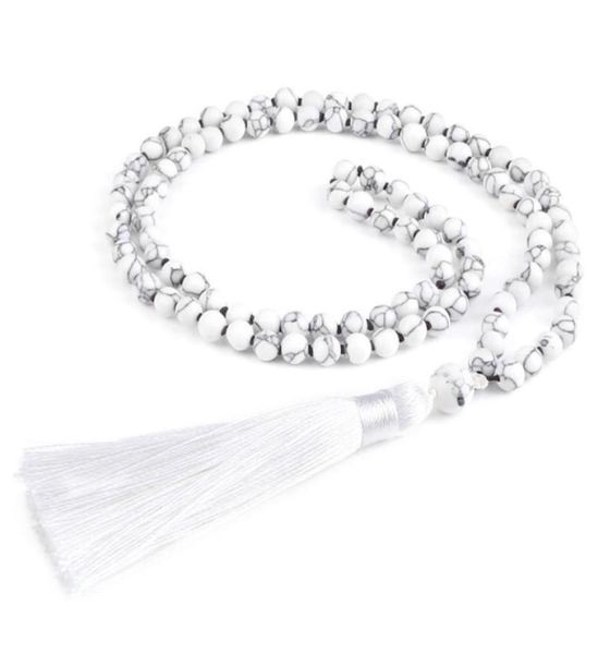 pendant necklaces fashion white tassel long necklace 6mm 108 beaded natural stone black line turquoises handmade mala women men je7001411, Silver
pendant necklaces fashion white tassel long necklace 6mm 108 beaded natural stone black line turquoises handmade mala women men je7001411, Silver