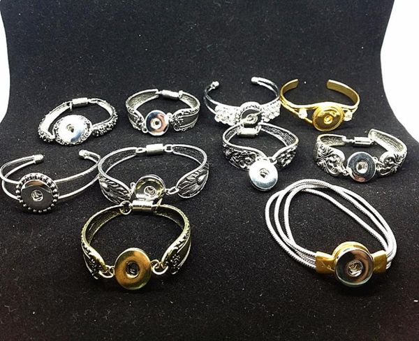 10pcs mix assorted women039s ginger 18mm snap button chunk charms plated vintage cuff bracelets bangles5686915, Golden;silver
10pcs mix assorted women039s ginger 18mm snap button chunk charms plated vintage cuff bracelets bangles5686915, Golden;silver