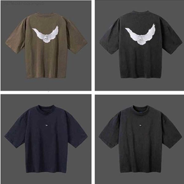 designer kanyes classic wests t shirt three party joint peace dove printed washing water short sleeves high street mens and womens yzys tees, White;black
designer kanyes classic wests t shirt three party joint peace dove printed washing water short sleeves high street mens and womens yzys tees, White;black