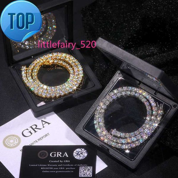 usa stock fine jewelry hip hop 925 sterling silver vvs moissanite diamond classic tennis chain necklace for men women/
usa stock fine jewelry hip hop 925 sterling silver vvs moissanite diamond classic tennis chain necklace for men women/