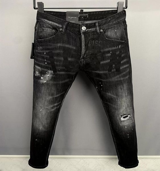 dsq2 men wash cool guy jeans black classic fashion man hip hop rock moto mens casual design ripped distressed skinny denim biker d1006432, Blue
dsq2 men wash cool guy jeans black classic fashion man hip hop rock moto mens casual design ripped distressed skinny denim biker d1006432, Blue