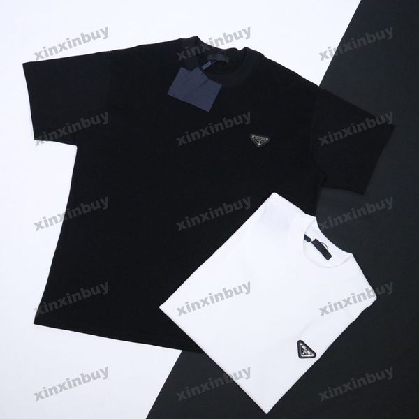 xinxinbuy men designer tee t shirt 23ss paris metal triangle label print short sleeve cotton women black blue white s-xl, Black;brown
xinxinbuy men designer tee t shirt 23ss paris metal triangle label print short sleeve cotton women black blue white s-xl, Black;brown