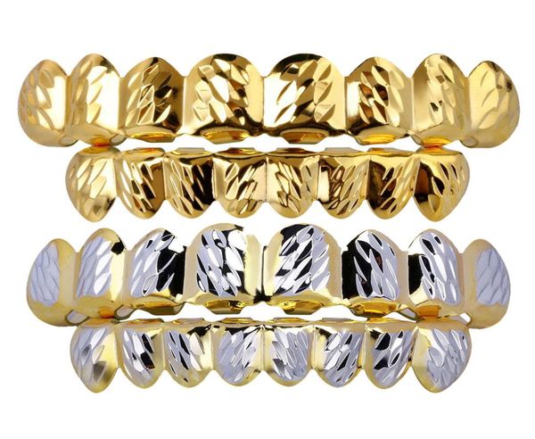 18k gold plated mouth grillz hip hop teeth caps 6 bottom fang new christmas halloween gift4580505, Black
18k gold plated mouth grillz hip hop teeth caps 6 bottom fang new christmas halloween gift4580505, Black