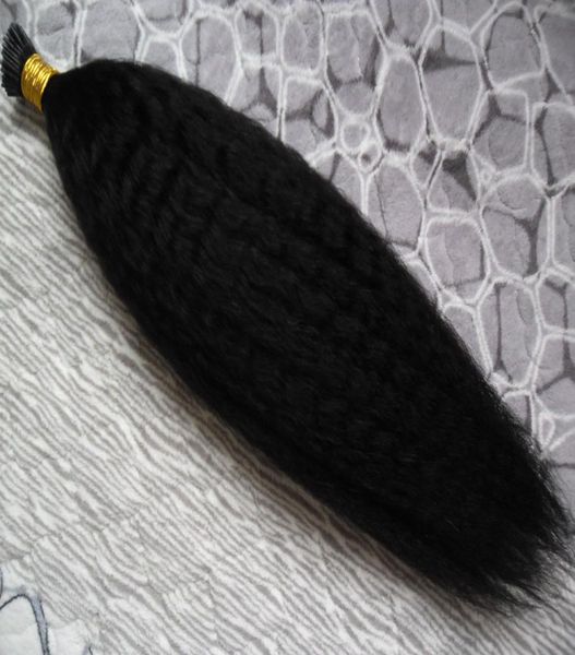 yaki coarse human pre bonded fusion hair i tip stick keratin remy hair extension 10gs 100g kinky straight i tip human hair exten8467731, Black
yaki coarse human pre bonded fusion hair i tip stick keratin remy hair extension 10gs 100g kinky straight i tip human hair exten8467731, Black