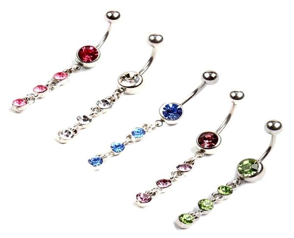 new jeweled belly button rings surgical steel 5 different colors cz navel rings hj1022022340, Silver
new jeweled belly button rings surgical steel 5 different colors cz navel rings hj1022022340, Silver