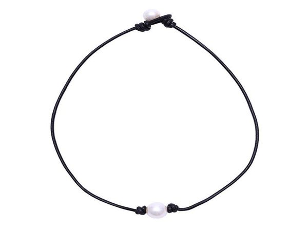 natural freshwater pearl necklace adjustable simple leather rope choker lady039s solitaire pendant hip pop fashion jewelry7090618, Black
natural freshwater pearl necklace adjustable simple leather rope choker lady039s solitaire pendant hip pop fashion jewelry7090618, Black