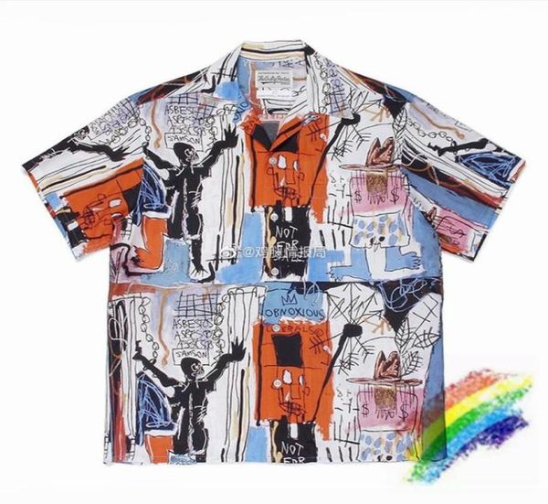 men039s casual shirts wacko maria shirt men women 11 graffiti hawaii fashion beach style tees4070750, White;black
men039s casual shirts wacko maria shirt men women 11 graffiti hawaii fashion beach style tees4070750, White;black