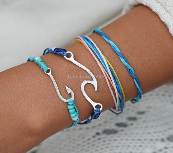 adjustable multilayer wrap bracelets charm weave fish hook bracelet women summer beach jewelry will and sandy6221572, Golden;silver
adjustable multilayer wrap bracelets charm weave fish hook bracelet women summer beach jewelry will and sandy6221572, Golden;silver