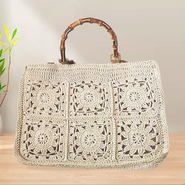 other bags bohemian rope crochet handbag bamboo handbag national style knitted shoulder bag hollow travel 230712, Black;red
other bags bohemian rope crochet handbag bamboo handbag national style knitted shoulder bag hollow travel 230712, Black;red