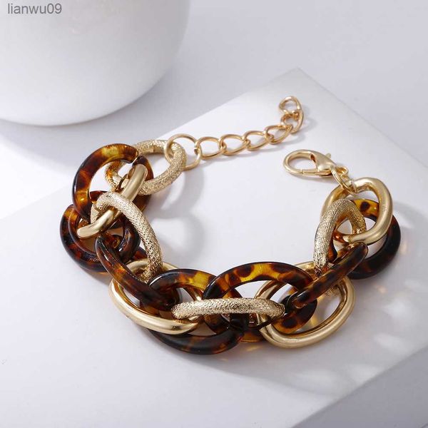 multilayer acrylic leopard chain geometric splicing bracelet women's vintage frosted glossy twisted chain bracelet party jewelry l23070, Black
multilayer acrylic leopard chain geometric splicing bracelet women's vintage frosted glossy twisted chain bracelet party jewelry l23070, Black
