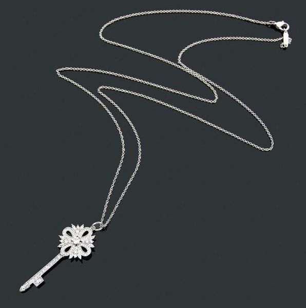 luxury key full diamond necklace female stainless steel couple designer diamond pendant christmas gift accessories whole with 3706130, Silver
luxury key full diamond necklace female stainless steel couple designer diamond pendant christmas gift accessories whole with 3706130, Silver