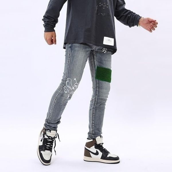 jeans for mens loewe jeans designer fashion ripped stitched jeans multi-pockets autumn winter hip hop new design pants letter cool style jea, Blue
jeans for mens loewe jeans designer fashion ripped stitched jeans multi-pockets autumn winter hip hop new design pants letter cool style jea, Blue
