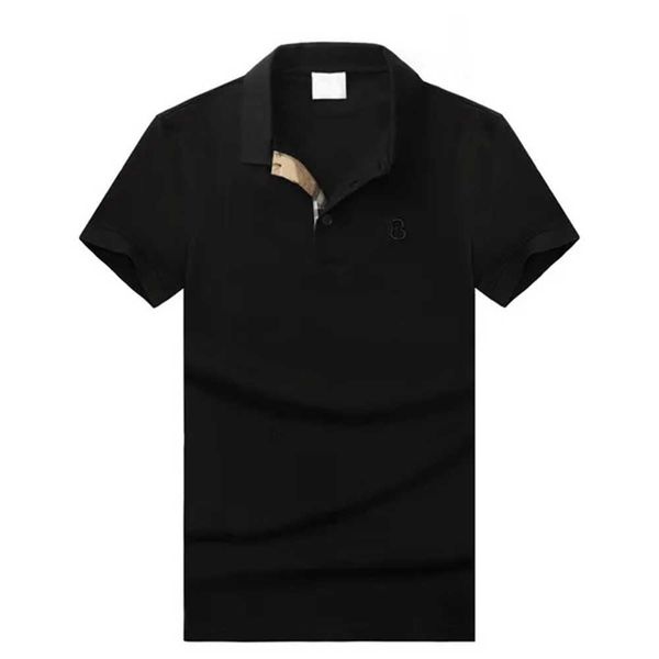 mens polos summer shirts brand clothing cotton short sleeve business designers t shirt casual striped breathable clothes rbeg, White;black
mens polos summer shirts brand clothing cotton short sleeve business designers t shirt casual striped breathable clothes rbeg, White;black
