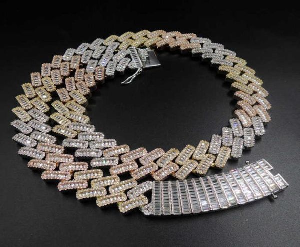 19mm mens iced out 14k gold brass aaa cz diamond hip hop cuban link chain necklace7314658, Silver
19mm mens iced out 14k gold brass aaa cz diamond hip hop cuban link chain necklace7314658, Silver