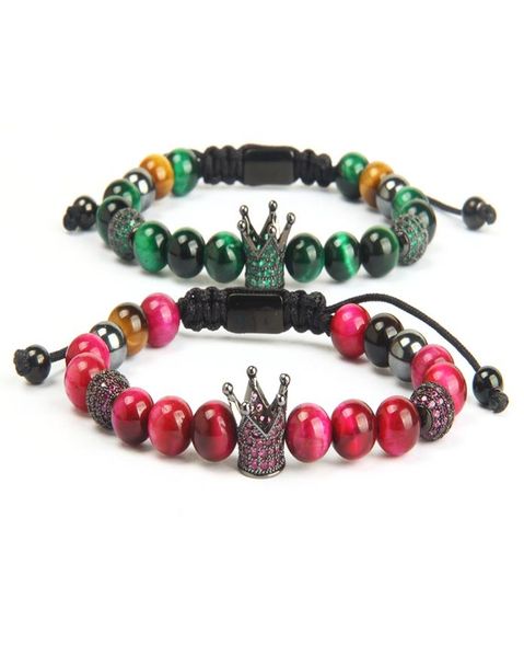 new design fashion couples crown bracelets with 8mm green rose natural tiger eye stone beads beaded bracelet attractive jewelry 7645050, Golden;silver
new design fashion couples crown bracelets with 8mm green rose natural tiger eye stone beads beaded bracelet attractive jewelry 7645050, Golden;silver
