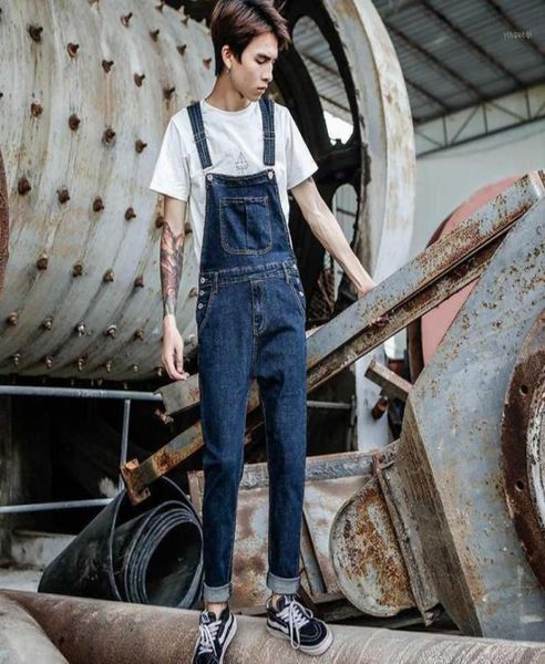 2020 new men039s harajuku denim overalls men039s korean version of the selfcultivation feet stretch jeans strap blue trouse2661776
2020 new men039s harajuku denim overalls men039s korean version of the selfcultivation feet stretch jeans strap blue trouse2661776