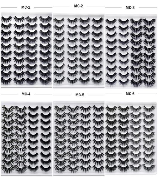 new 20 pairs 3d mink eyelashes pack faux mink lashes natural curly long eye lash extension full strip false eyelash set for makeup4242131
new 20 pairs 3d mink eyelashes pack faux mink lashes natural curly long eye lash extension full strip false eyelash set for makeup4242131