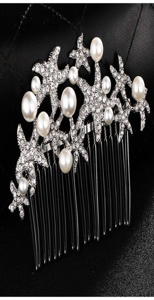 wedding bridal hair comb starfish bridesmaid prom crystal jewelry combs silver plated hair accessories jch0327417394, Golden;white
wedding bridal hair comb starfish bridesmaid prom crystal jewelry combs silver plated hair accessories jch0327417394, Golden;white