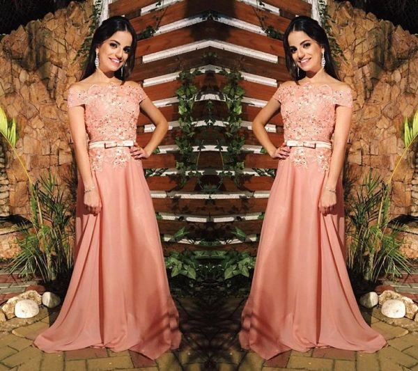 peach a line chiffon off shoulders prom dresses lace beaded long sweep train evening gowns with sash belt formal party wear2166753, Black
peach a line chiffon off shoulders prom dresses lace beaded long sweep train evening gowns with sash belt formal party wear2166753, Black