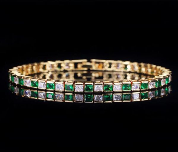 choucong brand new wedding bracelets luxury jewelry 18k gold fill princess cut 5a cubic zircon emerald gemstones eternity party wo1603137, Golden;silver
choucong brand new wedding bracelets luxury jewelry 18k gold fill princess cut 5a cubic zircon emerald gemstones eternity party wo1603137, Golden;silver