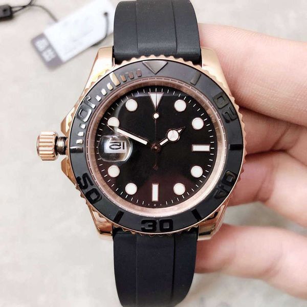 st9 watches roles everose gold 40mm automatic mechanical men watch black dial rotatable bezel master rubber strap
st9 watches roles everose gold 40mm automatic mechanical men watch black dial rotatable bezel master rubber strap